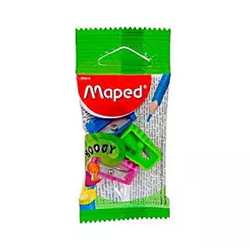    Hegyező egylyukú MAPED "Boogy", vegyes színek UTOLSÓ CSOMAG