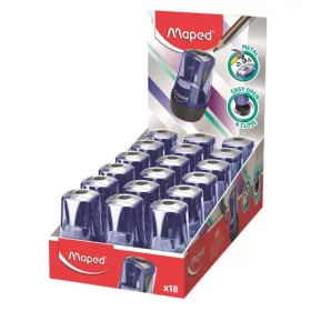  MAPED Hegyező display, egylyukú, tartályos, MAPED "Tonic", kék