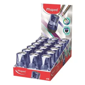   MAPED Hegyező display, kétlyukú, tartályos, MAPED "Tonic", kék