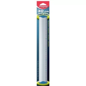   MAPED Vonalzó, alumínium, 30 cm, MAPED "Protect System"