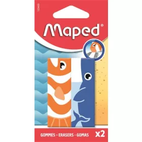   MAPED Radír, állatos, MAPED „Animals”, vegyes minták, 2 db