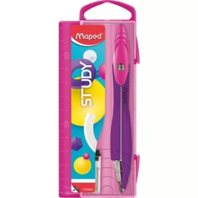   MAPED Körző, heggyel, MAPED "Study Pop", vegyes színek