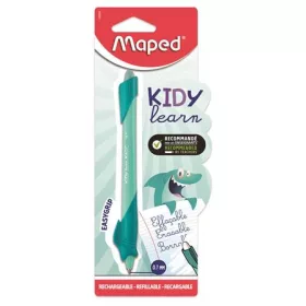   MAPED Írástanuló rollertoll, 0,7 mm, radírozható, MAPED "KIDY Learn MAGIC", cápa, türkiz