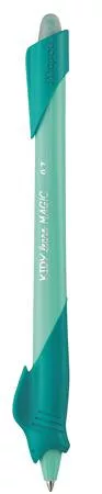 MAPED Írástanuló rollertoll, 0,7 mm, radírozható, MAPED "KIDY Learn MAGIC", cápa, türkiz