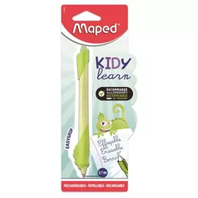   MAPED Írástanuló rollertoll, 0,7 mm, radírozható, MAPED "KIDY Learn MAGIC", kaméleon, zöld
