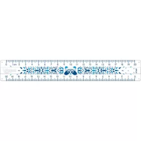   MAPED Vonalzó, műanyag, törhetetlen, 20 cm, MAPED "Study Unbreakable Fancy", vegyes színek