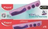 MAPED Vonalzó, műanyag, 20 cm, MAPED "Kidy Learn Concentration", lila