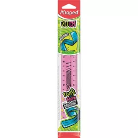   MAPED Vonalzó, műanyag, törhetetlen, 20 cm, MAPED "Twist'n Flex"