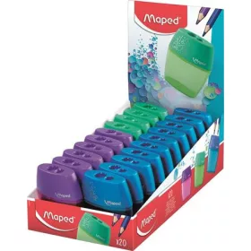   MAPED Hegyező display, kétlyukú, tartályos, MAPED "Shaker", vegyes színek