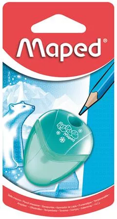 MAPED Hegyező, egylyukú, tartályos, MAPED "I-Gloo", vegyes színek