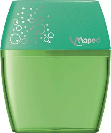 MAPED Hegyező, kétlyukú, tartályos, MAPED "Shaker", vegyes színek