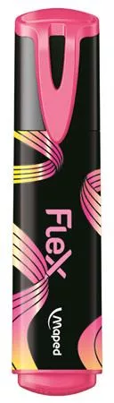 MAPED Szövegkiemelő készlet, 1-5 mm, MAPED "Fluo Peps Flex", 4 különböző szín