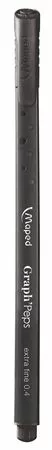 MAPED Tűfilc, 0,4 mm, MAPED "Graph'Peps", fekete