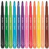 MAPED Filctoll készlet, 3,7 mm, kimosható, MAPED „Color'Peps Long Life 2”, 12 különböző szín