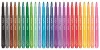 MAPED Filctoll készlet, 3,7 mm, kimosható, MAPED „Color'Peps Long Life 2”, 24 különböző szín