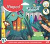 MAPED Filctoll készlet, 5 mm, kimosható, vastag, MAPED "Jungle Fever", 12 különböző szín