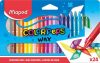 MAPED Zsírkréta, MAPED "Color'Peps Wax", 24 különböző szín