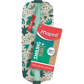   MAPED Tolltartó, újrahasznosított anyag, cipzáras, MAPED "Smiling Planet"