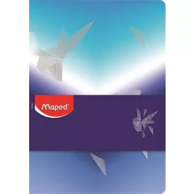   MAPED Jegyzetfüzet, tűzött, A5, vonalas, MAPED „Arctic jégvilág”