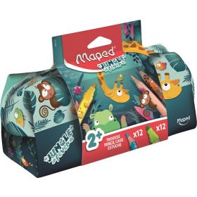   MAPED Tolltartó, cipzáras, töltött, MAPED "Jungle Fever"