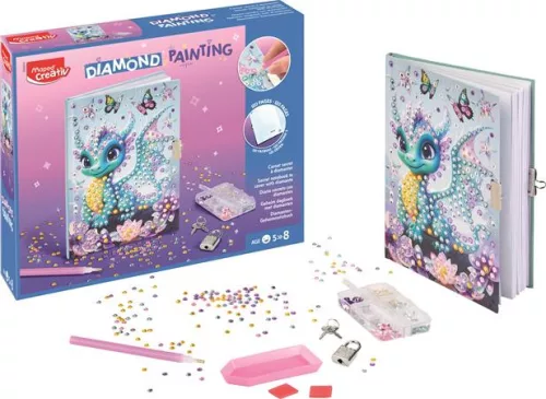 MAPED CREATIV Gyémántmozaik titkos napló, MAPED CREATIV "Diamond Painting"