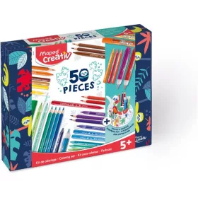   MAPED CREATIV Színezőkészlet, írószertartóval, 50 darabos, MAPED CREATIV