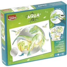   MAPED CREATIV Akvarell festőkészlet, dinoszaurusz, MAPED CREATIV "Aqua Art"