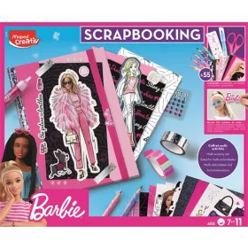   MAPED CREATIV Kreatív scrapbooking készlet, 50 darabos, MAPED CREATIV "Scrapbooking Set - Barbie"