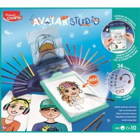   MAPED CREATIV Kreatív rajzkészlet kiegészítőkkel, MAPED CREATIV "Avatar Studio"