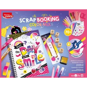   MAPED CREATIV Kreatív scrapbooking készlet, 70 darabos, MAPED CREATIV "Scrapbooking Color Mix"