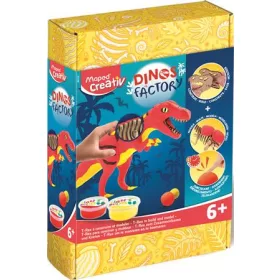   MAPED CREATIV Dínó készítő modellező gyurmakészlet, T-Rex, MAPED CREATIV "Dinos factory"