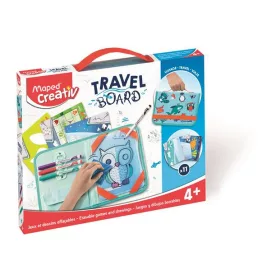   MAPED CREATIV Kreatív készségfejlesztő tábla, utazótáskával, állati móka, MAPED CREATIV "Travel Board"
