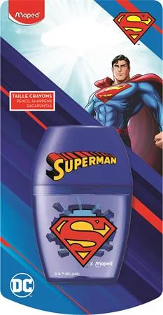 MAPED Hegyező, egylyukú, tartályos, MAPED "Superman Shaker"