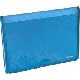   PANTA PLAST Harmonikamappa, A4, 6 részes, PP, gumis, PANTA PLAST "Tai Chi", kék