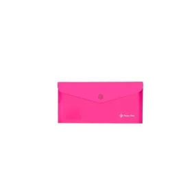   PANTA PLAST Irattartó tasak, DL, PP, patentos, PANTA PLAST, neon pink