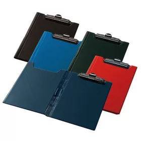   PANTA PLAST Felírótábla, fedeles, A4, sarokzsebbel, PANTA PLAST, sötétzöld