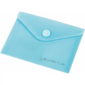   PANTA PLAST Irattartó tasak, A7, PP, patentos, 160 mikron, PANTA PLAST, pasztellkék