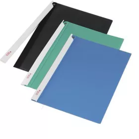   PANTA PLAST Gyorsfűző, hosszú klipes, PP, A4, PANTA PLAST, kék