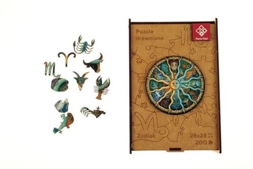 PANTA PLAST Puzzle, fa, A3, 200 darabos, PANTA PLAST "Zodiac"