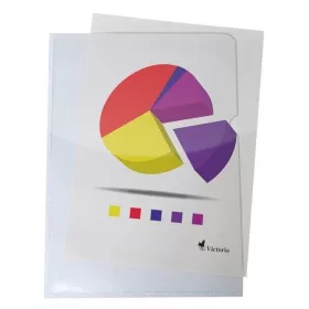   VICTORIA OFFICE Genotherm, "L", A4, 150 mikron, víztiszta, VICTORIA OFFICE