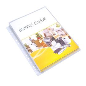   VICTORIA OFFICE Katalógustartó genotherm, lefűzhető, A4, 180 mikron, PP, 25 mm, VICTORIA OFFICE