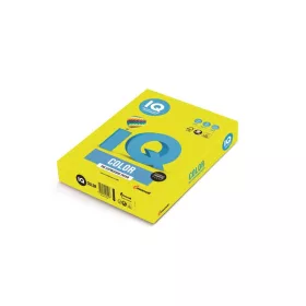   Másolópapír, színes, A3, 80g. IQ 500ív/csomag, neon sárga