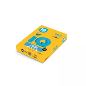   Másolópapír, színes, A4, 80g. IQ SY40 500ív/csomag, intenzív napsárga