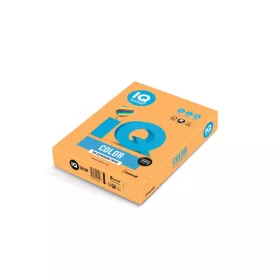   Másolópapír, színes, A4, 80g. IQ 500ív/csomag, neon narancs