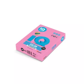   Másolópapír, színes, A4, 80g. IQ 500ív/csomag, neon rózsaszín