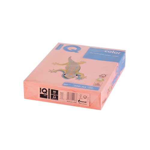 Másolópapír, színes, A4, 80g. IQ 500ív/csomag, neon rózsaszín