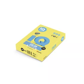   Másolópapír, színes, A4, 80g. IQ ZG34 500ív/csomag, trend citromsárga