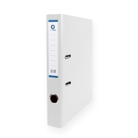   Iratrendező A4, 5cm, két oldalt PP borítás, Bluering® Premium fehér