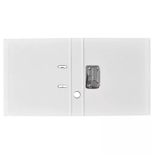 Iratrendező A4, 5cm, két oldalt PP borítás,lapraszerelt, Bluering® Premium fehér
