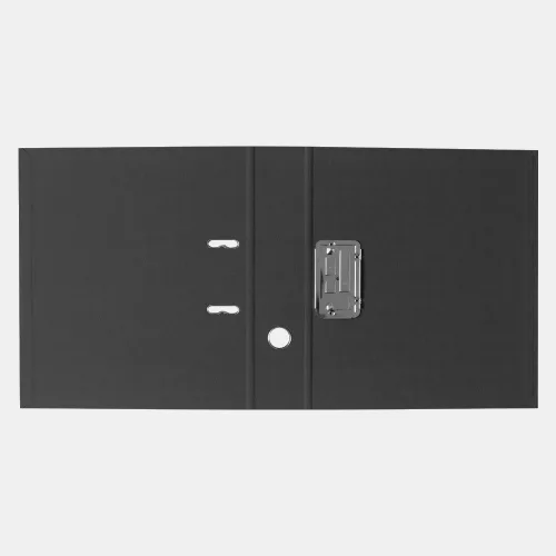 Iratrendező A4, 7,5cm, két oldalt PP borítás,lapraszerelt, Bluering® Premium fekete